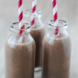 Healthy Hot Chocolate Smoothies