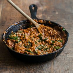 Red Lentils in Masala