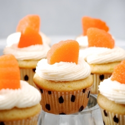 Orange Vanilla Bean Cupcakes