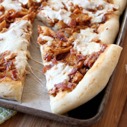 Bacon and Barbecue Chicken Pizza