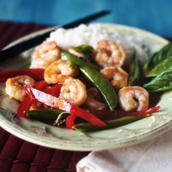 Red Curry with Shrimp