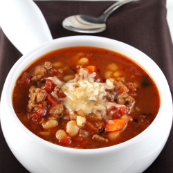 Beef & Cannellini Bean Minestrone