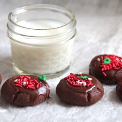 Chocolate Shortbread Cookies