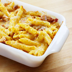 Pumpkin & Ham Mac and Cheese