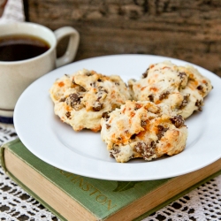 Cheddar Sausage Biscuits