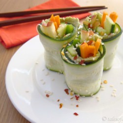 Zucchini ‘Sushi’ Rolls