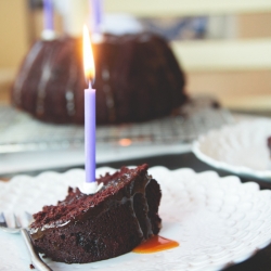 Chocolate and Salted Caramel Bundt