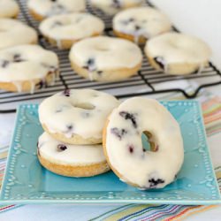 Blueberry Donuts