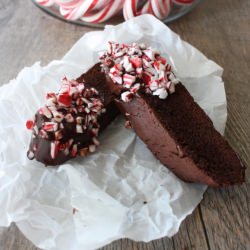 Chocolate Peppermint Biscotti