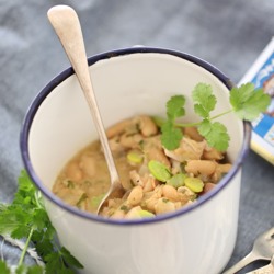 Chicken & Broad Bean White Chili