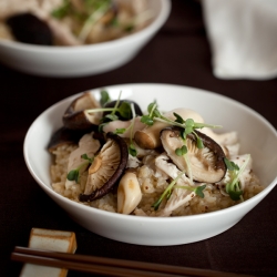 Rice and Mushroom Salad