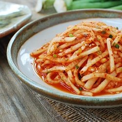 Spicy Korean Radish Salad