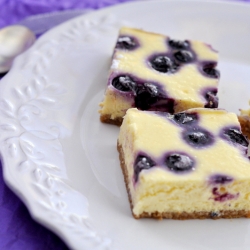 Blueberry Cheesecake Square