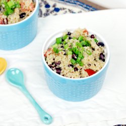 Quinoa Salad w/ Toasted Cumin Seeds