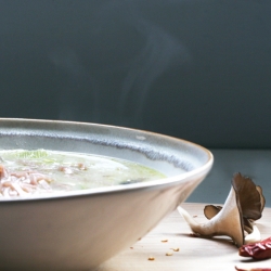 Lemongrass Coconut Noodle Soup