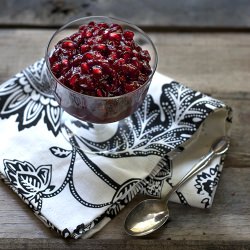 Pomegranate Cranberry Sauce