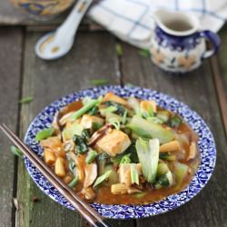 Szechuan Spiced Veggies And Tofu