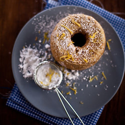 Carrot Ginger Mini Bundt Cake