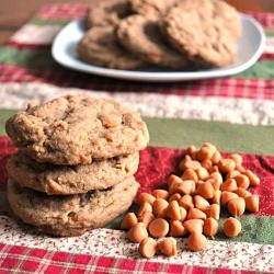 Butterscoatch Gingerbread Cookies