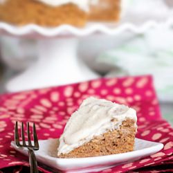 Eggnog Spice Cake