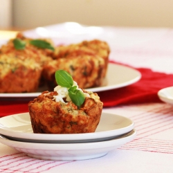 Mozzarella Herb Muffins