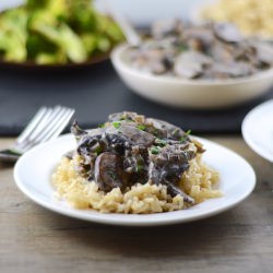 Mushroom Stroganoff