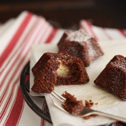 Chocolate and Marzipan Tea Cakes