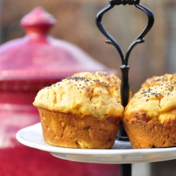 Sweet Potato Peanut Butter Muffins