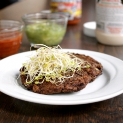 Mushroom Black Bean Patties