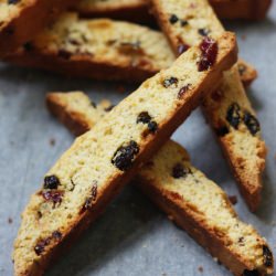 Cornmeal & Fruit Biscotti