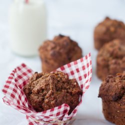 Gingerbread Banana Muffins