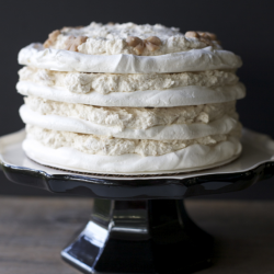 Chestnut Meringue Torte