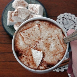 Hot Chocolate & Pumpkin Marshmallow