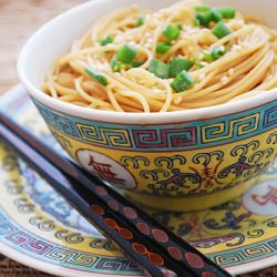 Whole Wheat Sesame Noodles