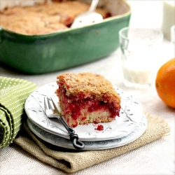 Cranberry Streusel Coffee Cake