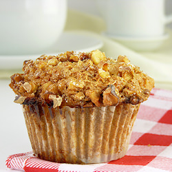 Triple Apple Cinnamon Muffins