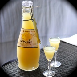 Homemade Limoncello