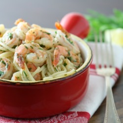 Shrimp Scampi Pasta