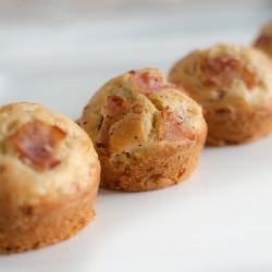 Bacon Onion Muffins