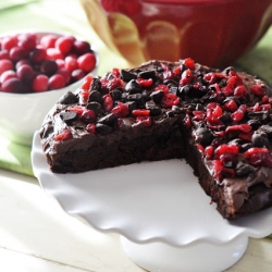 Dark Chocolate Cranberry Bars