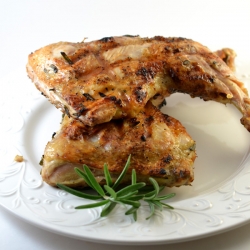 Rosemary Bricked Chicken