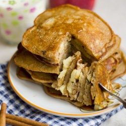 Cinnamon Apple Pancakes