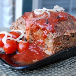 Roasted Red Pepper Meatloaf