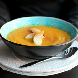 Maple Butternut Squash + Apple Soup