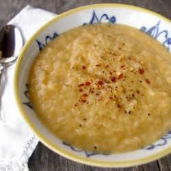 Parsnip Parmesan Soup