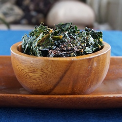 Baked Organic Chili Kale Chips