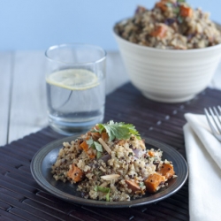 Sweet Potato Cranberry Quinoa