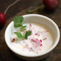 Radish Yogurt Raita