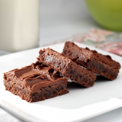 Rich Chocolate Frosted Brownies