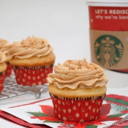 Eggnog Latte Cupcakes